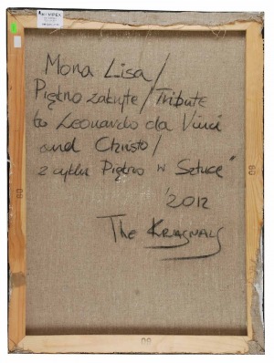 THE KRASNALS, Mona Lisa - Piękno zakryte - Tribute to Leonardo da Vinci and Christo, z cyklu: Piękno w Sztuce, 2012