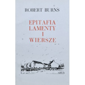 Burns Robert - Epitafia lamenty i wiersze.