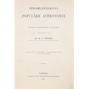 Vogel H.C - Newcomb-Engelmann`s Populare Astronomie.