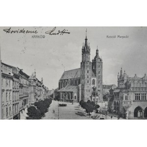 Kraków - Kościół Maryacki. Długi adres.