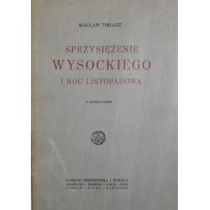 Tokarz Wacław - Sprzysiężenie Wysockiego i noc listopadowa