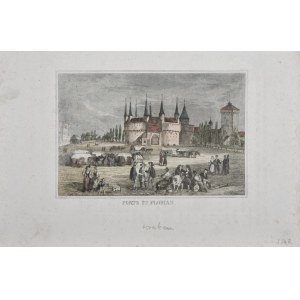 Kraków - Barbakan, 1837