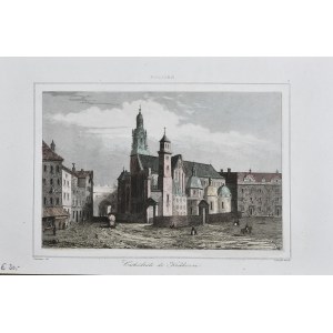 Kraków - Katedra na Wawelu, ok. 1840