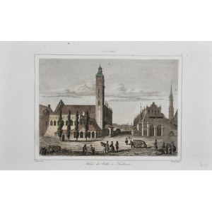 Kraków - Rynek, ok. 1840.