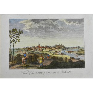 Kraków - Widok ogólny, ok. 1780