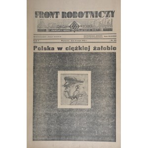 Front Robotniczy, 19 V 1935 r. Nr 20, R. V.