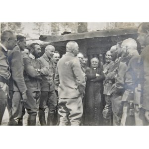 Legiony Polskie - Józef Piłsudski, Władysław Bandurski, Edward Rydz-Śmigły.