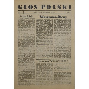 Głos Polski, XII 1944 r.- 2 szt.