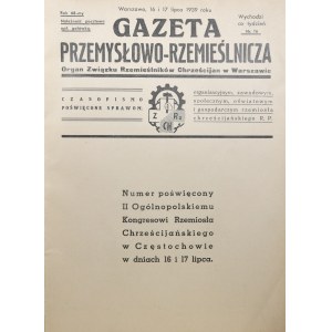 Gazeta Przemysłowo-Rzemieślinicza nr 16, R. LXVIII.