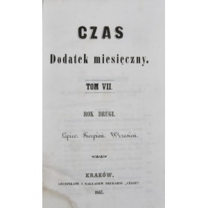 Czas, R. II, T. VII, 1857