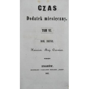 Czas, R. II, T. VI, 1857