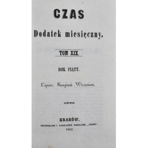 Czas, R. V, T. XIX, 1860