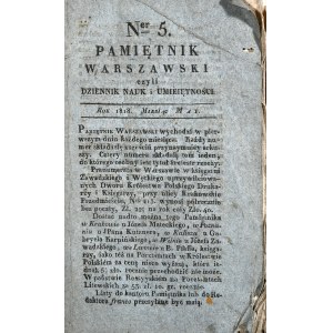Pamiętnik Warszawski, 1818, nr 5