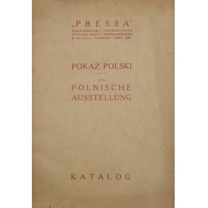 Katalog - Pokaz polski. Die polnische Ausstellung.