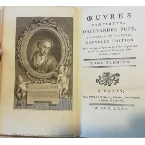 Pope Alexandre - Oeuvres complettes.