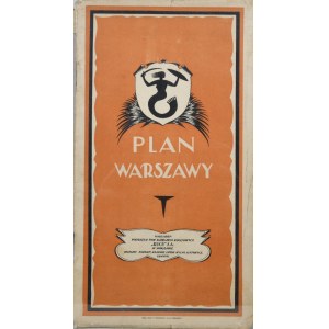 Warszawa - Plan miasta stołecznego Warszawy.