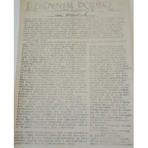 Dziennik Polski, R. Vl, 10 I 1945 r.