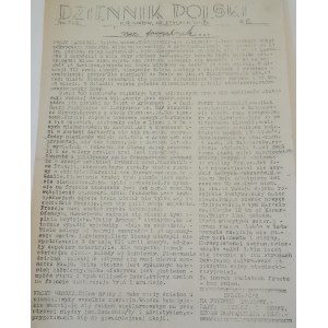 Dziennik Polski, R. Vl, 10 I 1945 r.