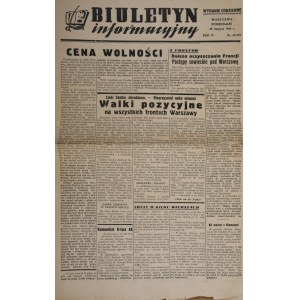Biuletyn Informacyjny, 28 VIII 1944