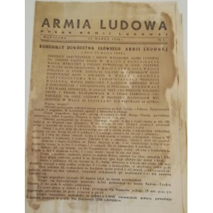 Armia Ludowa, nr 4, 15 III 1944 r.