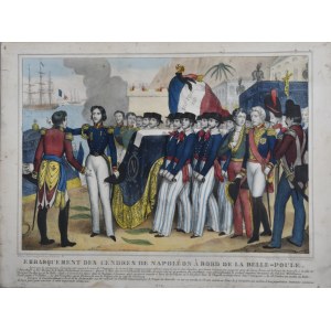 [NAPOLEON] - Embarquement des Cendres de Napoleon a bord de la Belle-Poule.