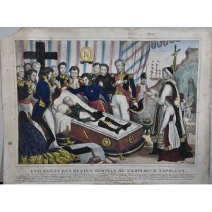 [NAPOLEON] - Exumation des Restes Mortels de L`Empereur Napoleon.
