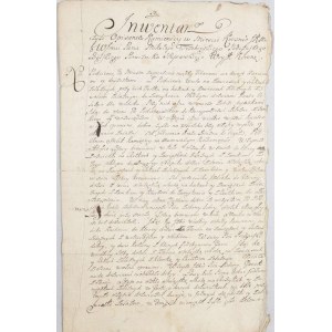 Opisanie kamienicy Mikołaja Trzebińskiego , Krosno XVIII w.