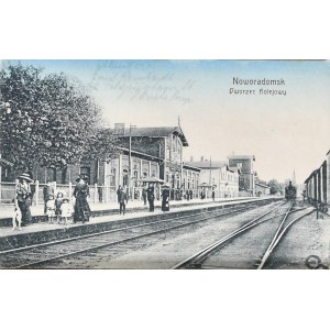 Dworzec kolejowy - Noworadomsk