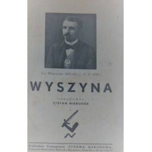 Niebudek Stefan - Wyszyna. Warszawa [1936]
