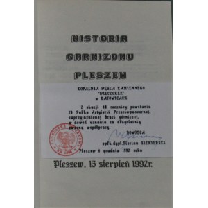Historia garnizonu Pleszew.