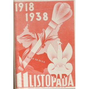 11 LISTOPADA 1918 - 1938 ŚLĄSK ZA OLZĄ - cegiełka
