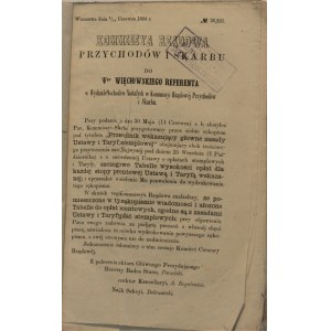 Więckowski [Kajetan] - Przewodnik wskazujący główne zasady Ustawy i Taryfy stemplowej. Warszawa 1864