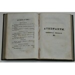 Athenaeum. Pismo zbiorowe poświęcone historij, filozofij, literaturze, sztukom i t. d. Wydawca J. I. Kraszewski. T. 1 - 2. Wilno 1843.