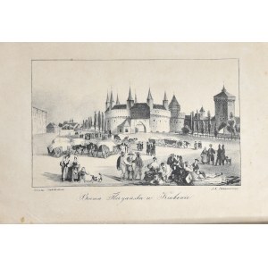 Kraków - Brama Floryańska, ok. 1830 r.