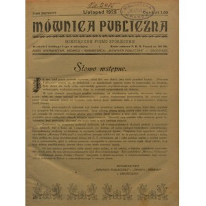 Mównica Publiczna 1925-1926