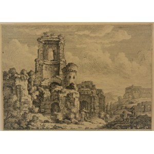 Piranesi Giovanni Battista (1720-1778) - Ruiny zamku