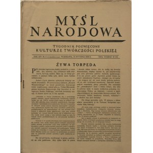 Myśl Narodowa, 1934