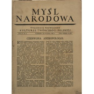 Myśl Narodowa, 1935