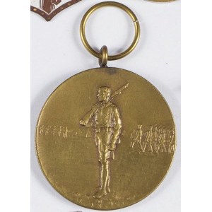 Medal pamiątkowy z ćwiczeń lub zawodów strzeleckich