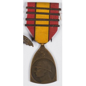 Belgia. Medal pamiątkowy za wojnę 1914-1918
