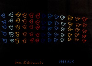 Jan DOBKOWSKI (ur. 1942), Bez tytułu, 1993