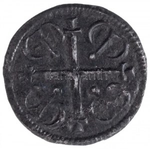 1141-1162. Denár Ag II. Géza (0,39g) T:1-,2 patina / Hungary 1141-1162. Denar Ag Geza II (0,39g) C:AU...