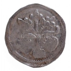 1290-1301. Denár Ag III. András (0,35g) T:2 R! / Hungary 1290-1301. Denar Ag Andreas III (0,35g) C:XF R! Huszár...