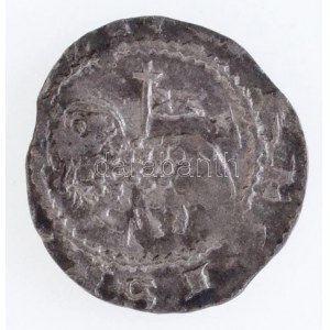 1329(?). Denár Ag Károly Róbert (0,24g) T:2 / Hungary 1329(?). Denar Ag Charles I (0,24g) C:XF  Huszár: 471...