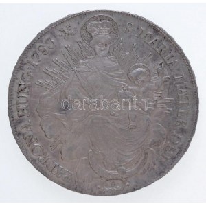 1783B Tallér Ag II. József Körmöcbánya (28,10g) T:1-,2 juszt. / Hungary 1783B Thaler Ag Joseph II Kremnitz (28,10g...