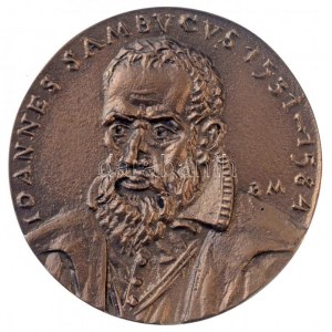 Borsos Miklós (1906-1990) DN Zsámboki János / Magyar Orvostörténelmi Társaság öntött Br emlékérem. ...
