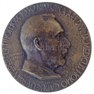 Edvi Illés György (1911-) 1939. Prof. Verebély Tibor 1914-1939 Medicina Ars Divina, Medicus Homo Caducus...