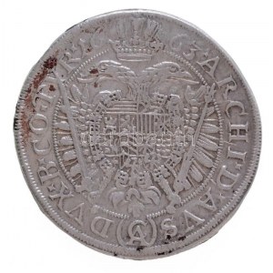 Ausztria 1663CA 15kr Ag I. Lipót Bécs (6,34g) T:2 / Austria 1663CA 15kr Ag Leopold I Vienna (6,34g) C:XF Krause KM...