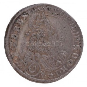 Ausztria 1673. 6kr Ag I. Lipót Saint Veit (3,25g) T:2 Austria 1673. 6 Kreuzer Ag Leopold I Saint Veit (3,25g) C...