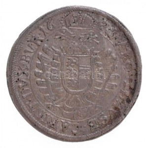 Ausztria 1673. 6kr Ag I. Lipót Saint Veit (3,25g) T:2 Austria 1673. 6 Kreuzer Ag Leopold I Saint Veit (3,25g) C...